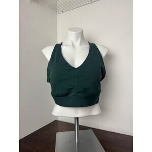 Fabletics Sports Bra Medium Impact Green 2X NWOT